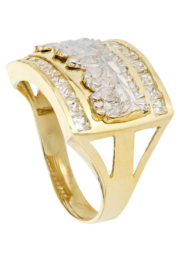 Last Supper Ring | 10K Solid Yellow Gold