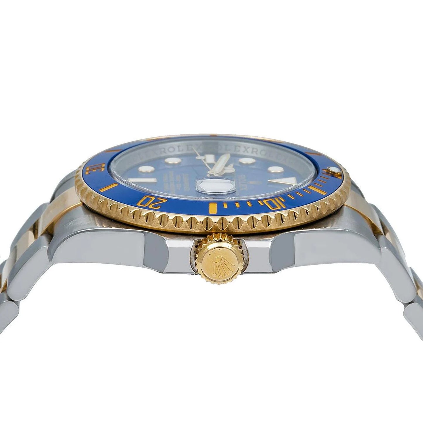 Rolex Submariner 116613lb Watch for Men | 40MM | Blue Dial | Steel Yellow Gold | 18K  "Bluesy"
