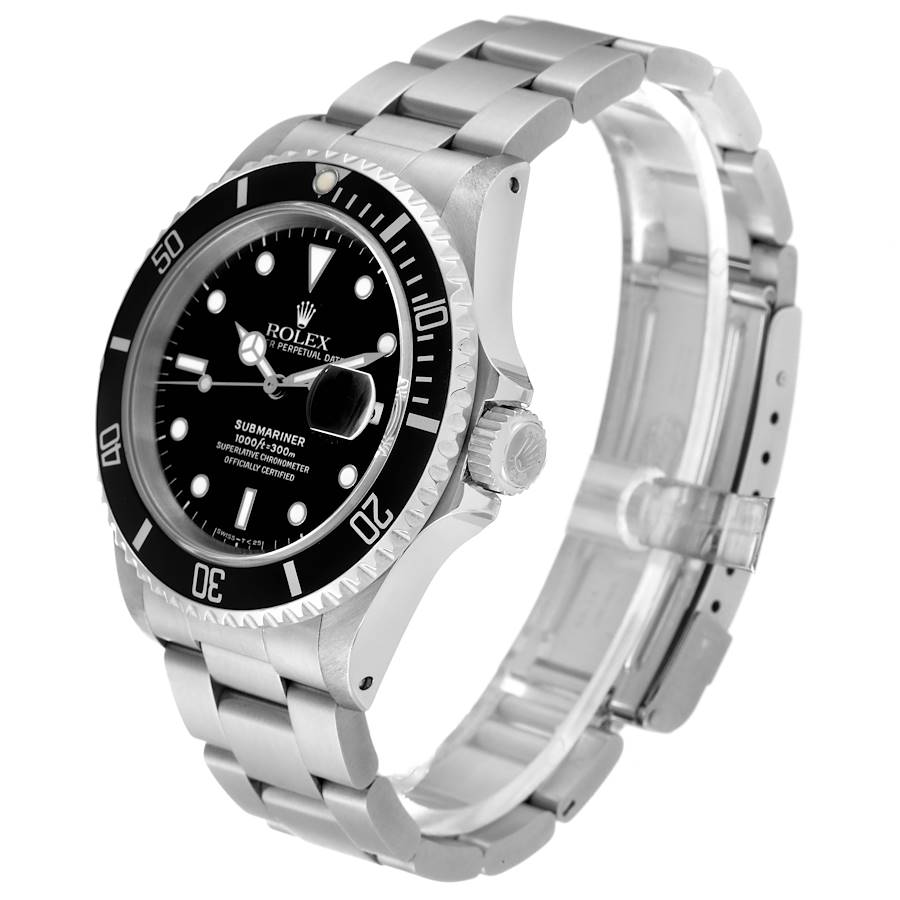 Rolex Submariner 16610 Watch for Mens | 40MM | Black Dial | Steel