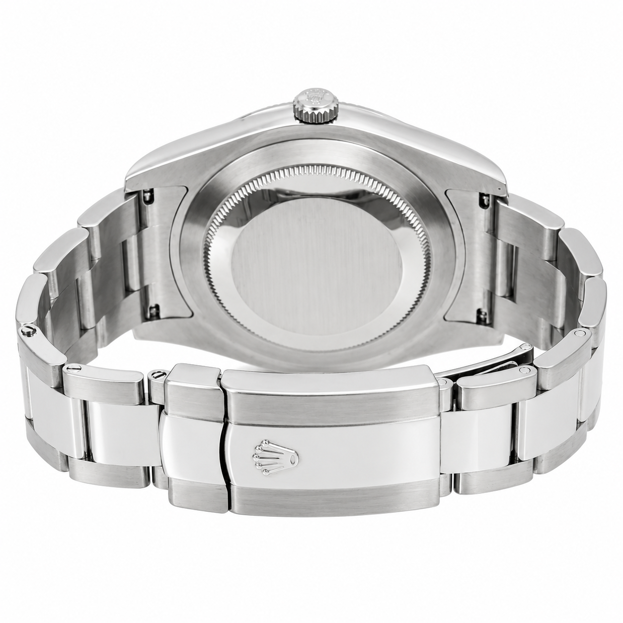 Rolex 41mm Datejust II Stainless Steel 116300 | Black Roman Dial| Smooth Bezel | Stainless Steel Oyster Bracelet