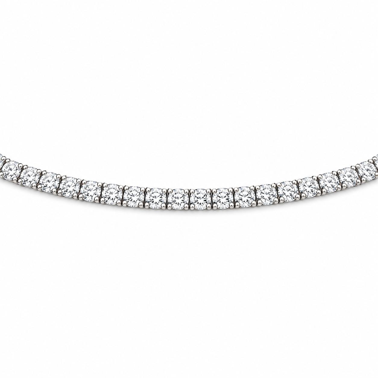 Lab Diamond Tennis Bracelet | 10K Yellow Gold | 1.15Cts  7"