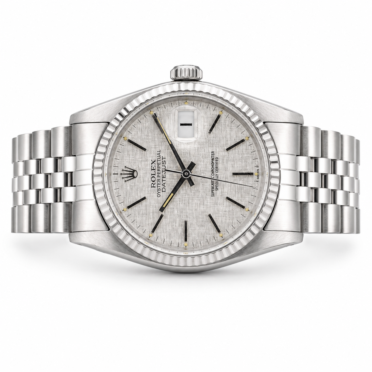 Rolex Datejust Watch | 36MM | Linen Dial | Jubilee Band 16234
