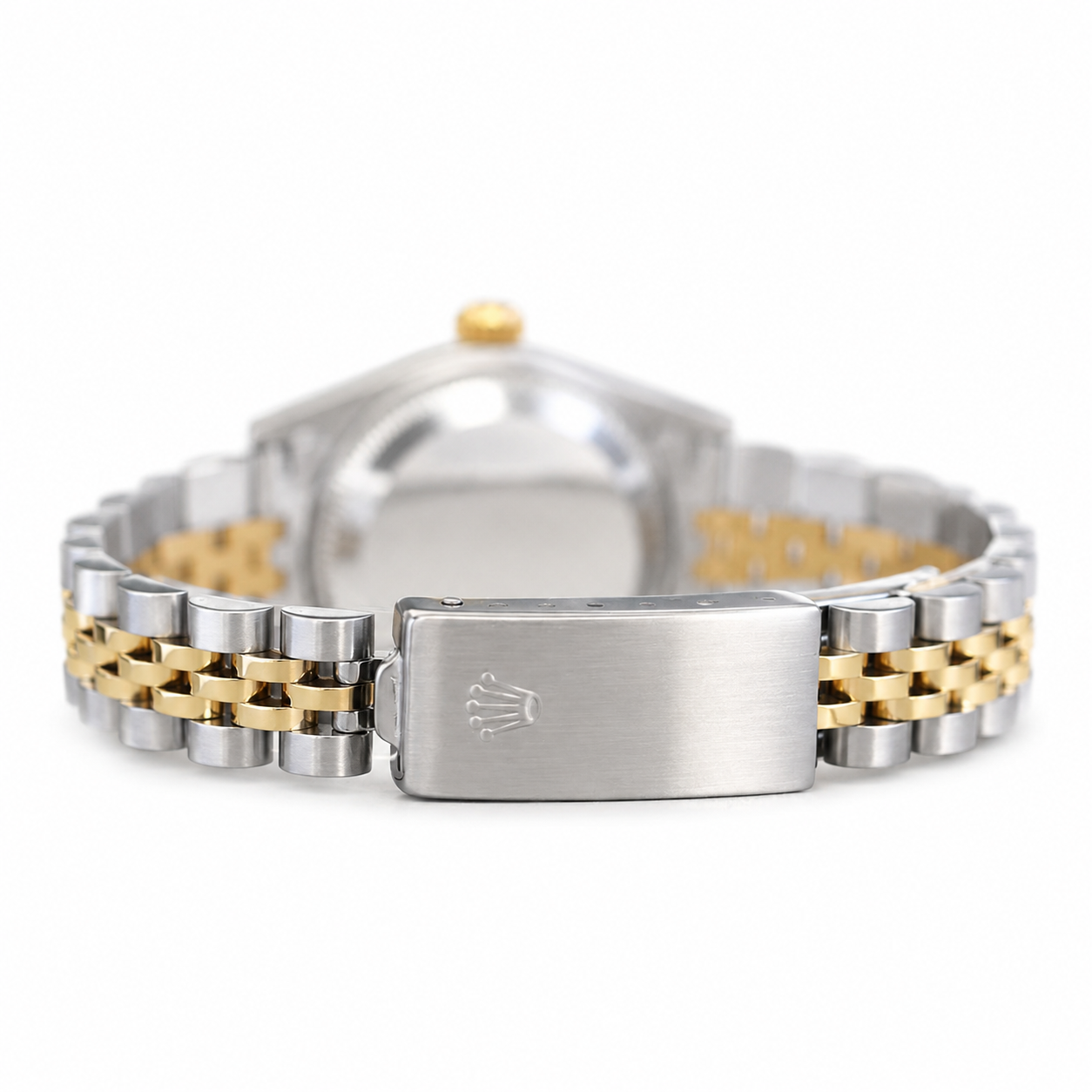 Rolex Datejust 69173 26MM Silver Diamond Dial With Two Tone Jubilee Bracelet