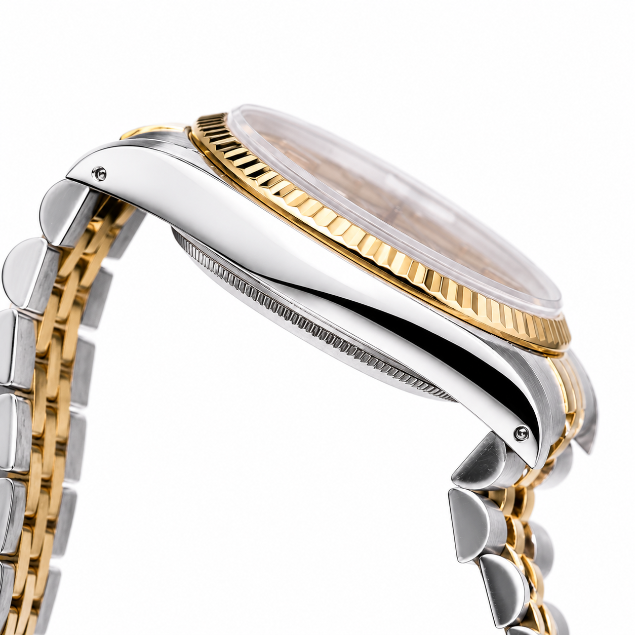 Rolex Datejust | 36MM | Two Tone | Black Dial Diamond Index Dial 16013