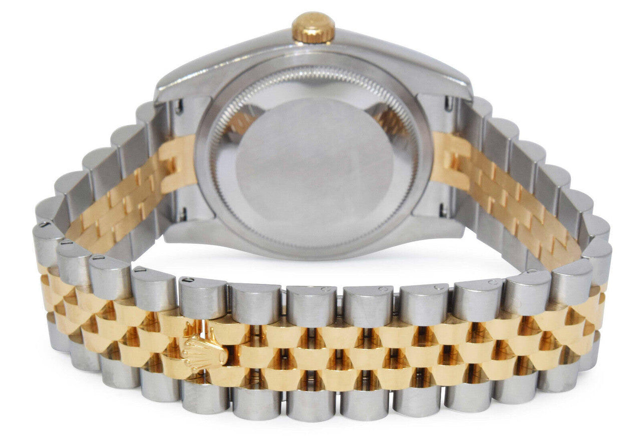 Rolex Datejust 116233 Watch for Men | 36MM | Factory Mop Diamond | Champagne Dial - Steel