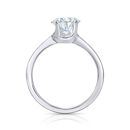 2.54CT E VS1 Pair Lab Grown Diamond Engagement Ring 14kt