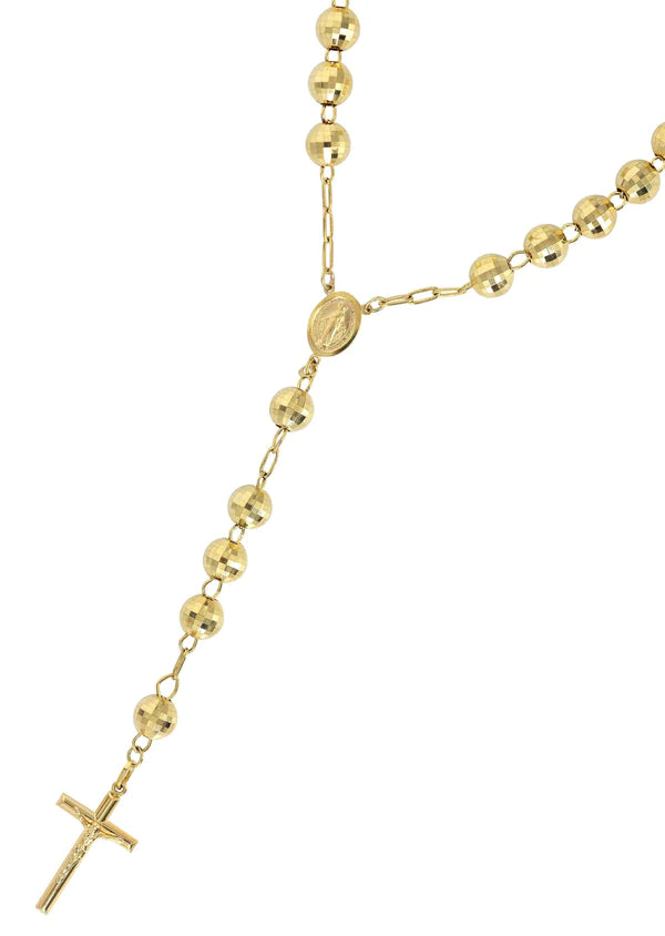 Rosary Chain | 10K | 3 Color Variation Options Available