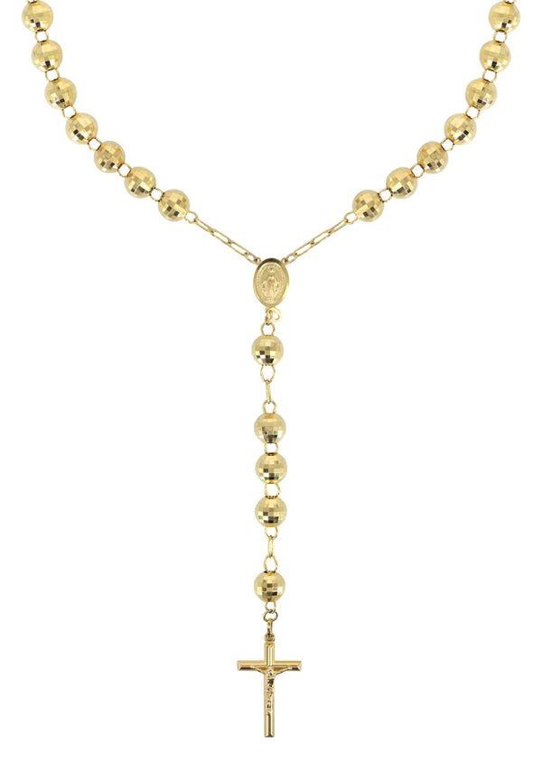 Rosary Chain | 10K | 3 Color Variation Options Available