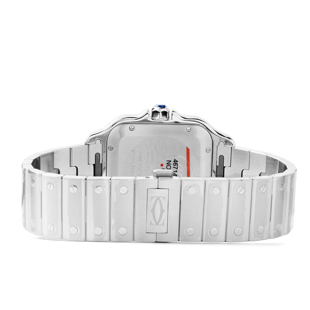 CARTIER SANTOS  | 40MM | BLUE DIAL WITH STAINLESS STEEL BRACELET