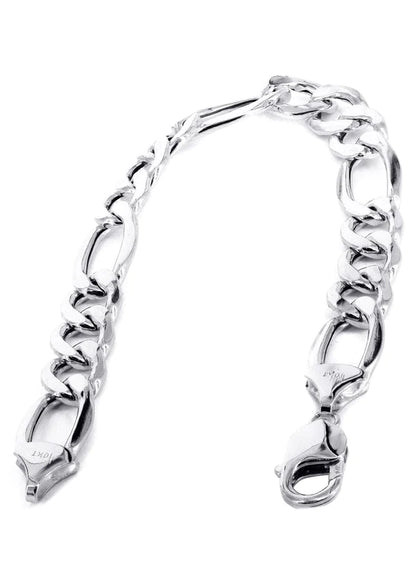 Hollow yellow figaro bracelet