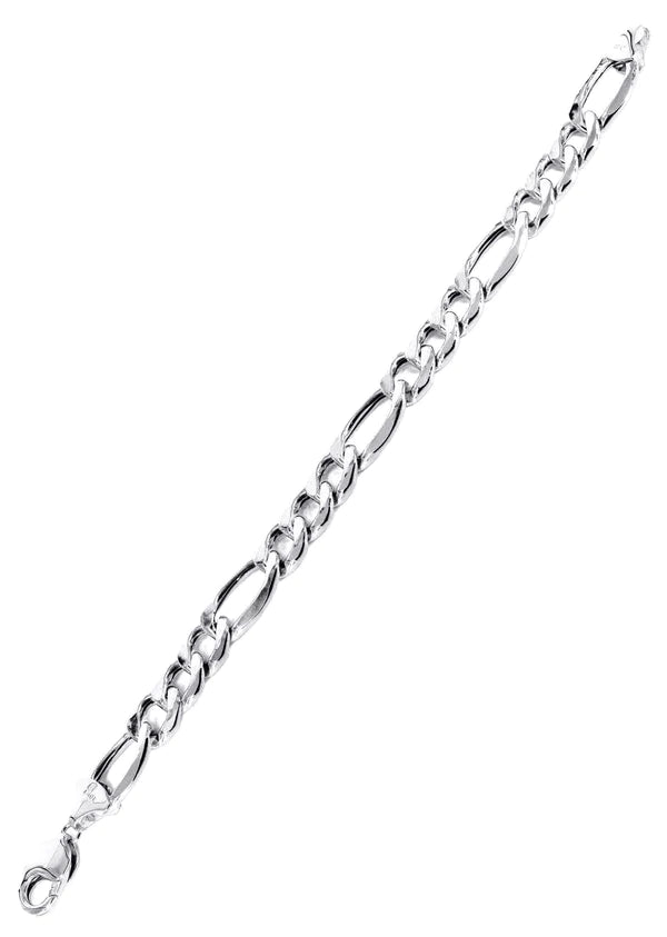 Hollow yellow figaro bracelet
