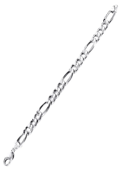 Hollow yellow figaro bracelet