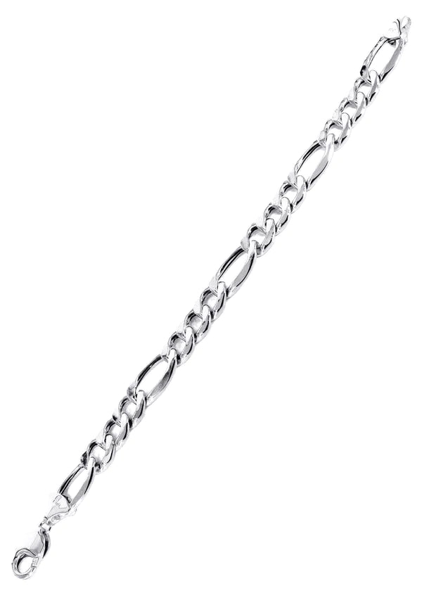 Hollow yellow figaro bracelet