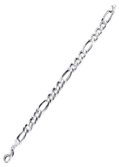 Hollow yellow figaro bracelet