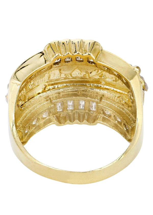 Last Supper Ring | 10K Solid Yellow Gold