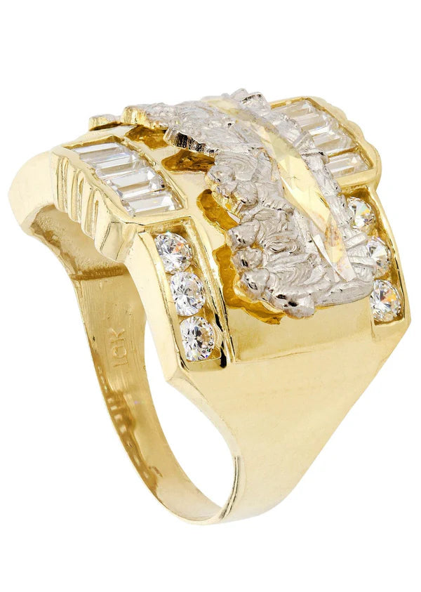 Last Supper Ring | 10K Solid Yellow Gold