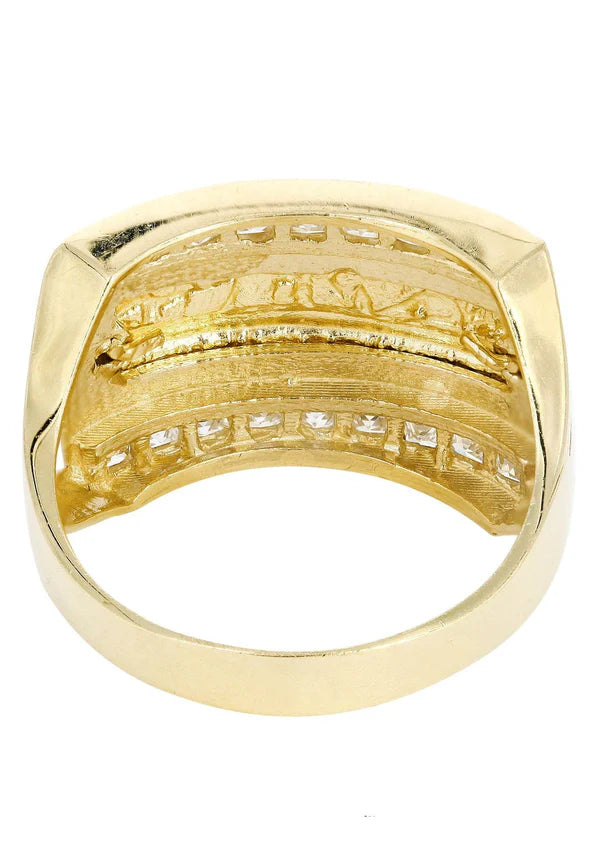 Last Supper Ring | 10K Solid Yellow Gold