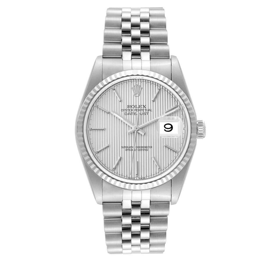 Rolex Datejust Watch | 36MM | Tapestry Dial | Jubilee Band 16234