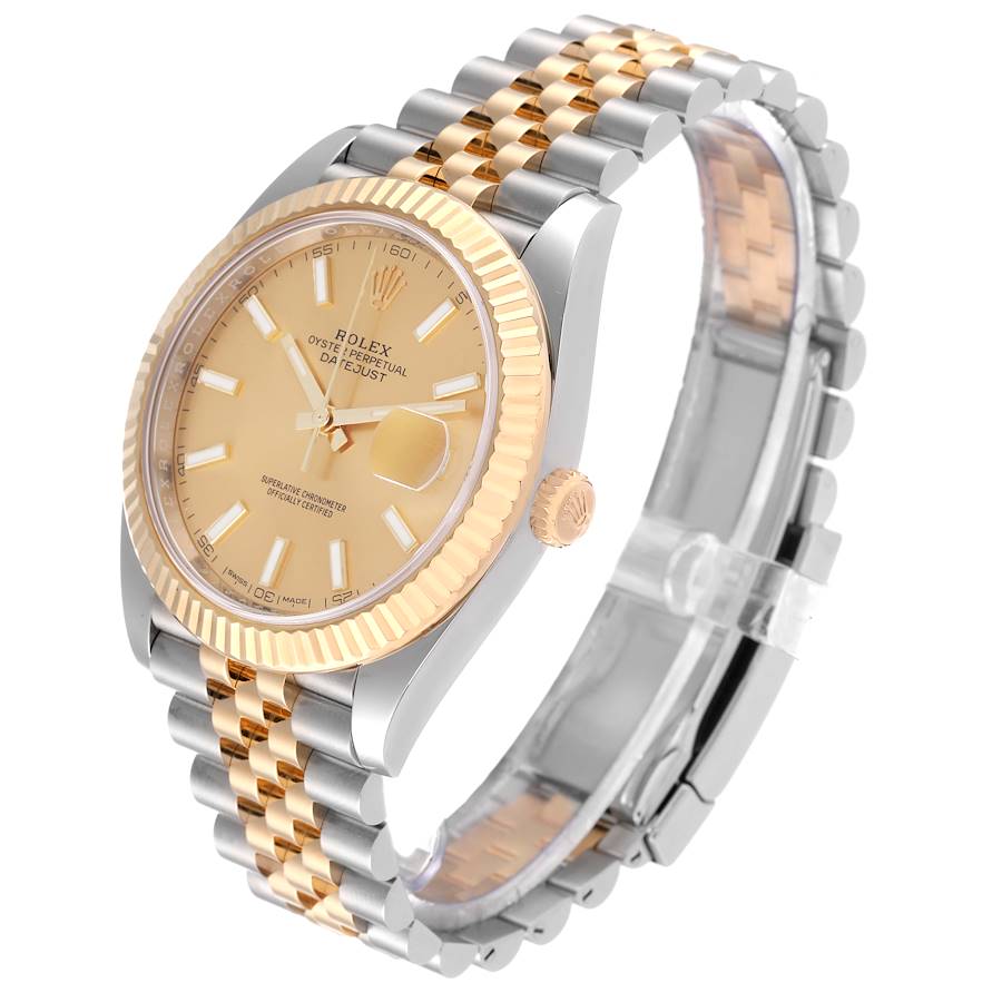 Rolex Datejust Watch 126333 for Men | 41MM | Yellow Gold - Two Tone | Champagne Dial - Steel