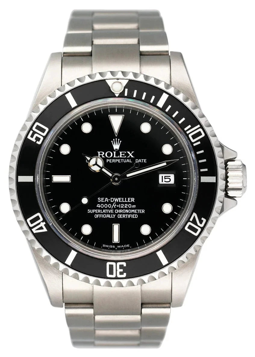Rolex Sea Deweller 16600 Watch for Mens | 40MM | Black Dial | Steel