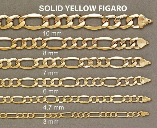 soldid figaro chain